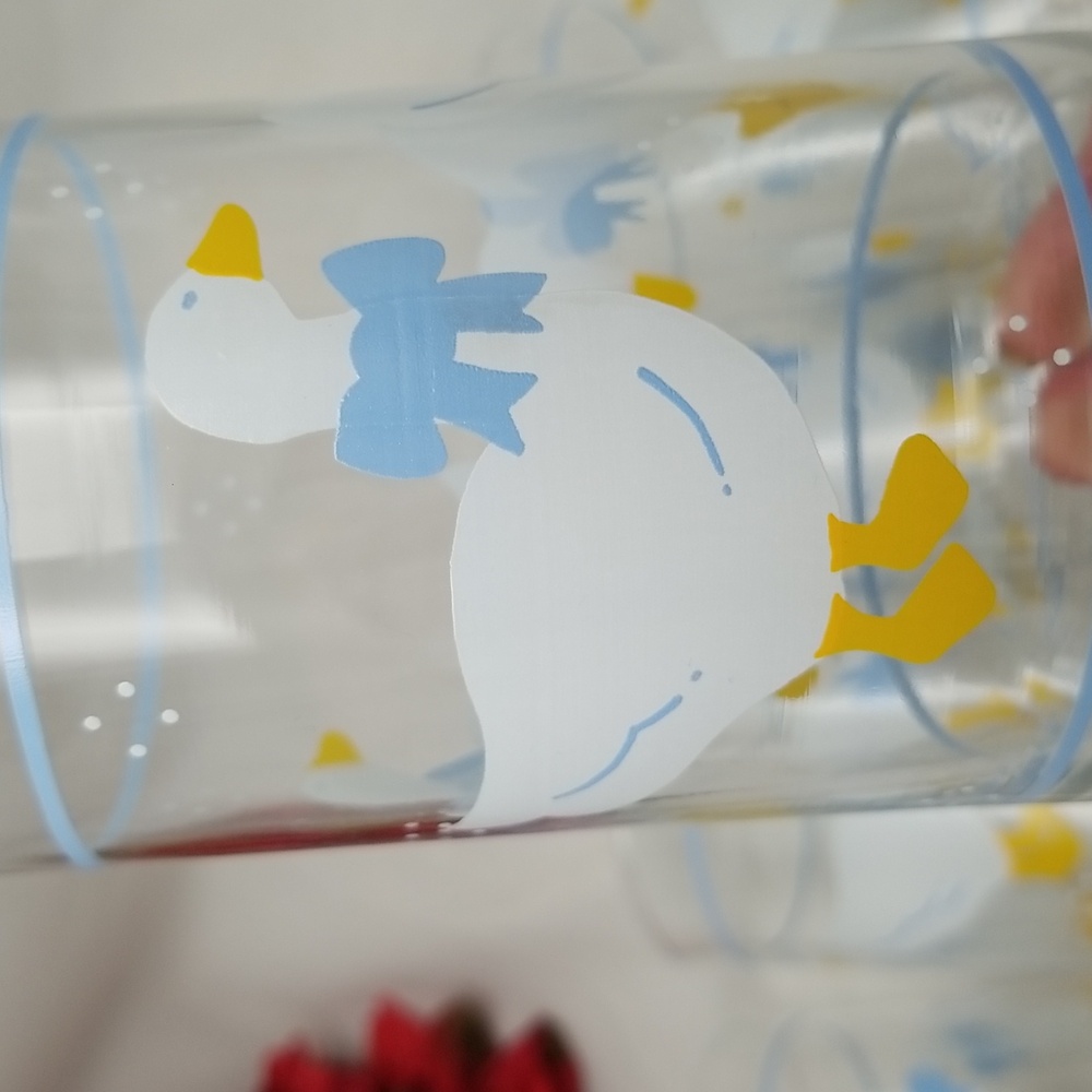 Anchor Hocking Farm Country Goose Tumbler Glasses - Picture 6 of 13